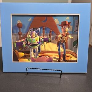 Disney Toy Story Illustration Exclusive Commemorative Lithograph 1996